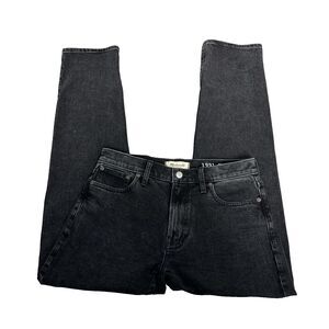 Madewell Men's 1991 Straight Jeans 30W 32L Black Denim Cotton